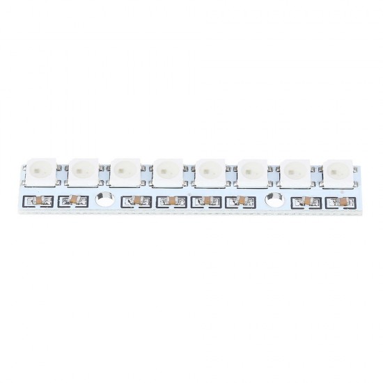 8 Channel WS2812 5050 RGB LED Lights Built-in 8 Bits Full Color Driver Development Board 8 Channel WS2812 5050 RGB LED Lights Built-in 8 Bits Full Color Driver Development Board