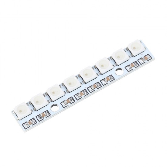 8 Channel WS2812 5050 RGB LED Lights Built-in 8 Bits Full Color Driver Development Board 8 Channel WS2812 5050 RGB LED Lights Built-in 8 Bits Full Color Driver Development Board