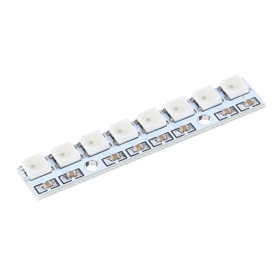 8 Channel WS2812 5050 RGB LED Lights Built-in 8 Bits Full Color Driver Development Board 8 Channel WS2812 5050 RGB LED Lights Built-in 8 Bits Full Color Driver Development Board