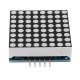 Dot Matrix LED 8x8 Seamless Cascadable Red LED Dot Matrix F5 Display Module With SPI for Arduino - products that work with official Arduino boards