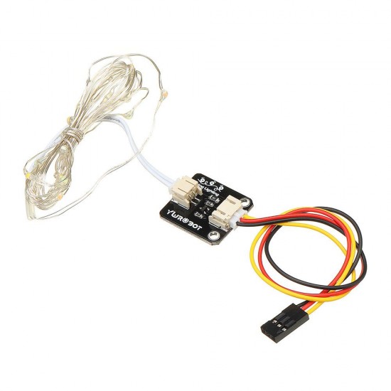 Electronic String Lamp Module Four Color Dazzle LED String Light Artistic Lamp for Arduino - products that work with official Arduino boards Electronic String Lamp Module Four Color Dazzle LED String Light Artistic Lamp for Arduino - products that work with official Arduino boards