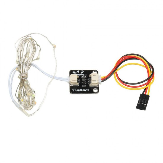 Electronic String Lamp Module Four Color Dazzle LED String Light Artistic Lamp for Arduino - products that work with official Arduino boards Electronic String Lamp Module Four Color Dazzle LED String Light Artistic Lamp for Arduino - products that work with official Arduino boards