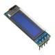 0.91 Inch 128x32 IIC I2C Blue OLED LCD Display DIY Module SSD1306 Driver IC DC 3.3V 5V