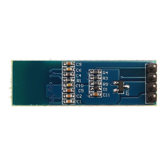 0.91 Inch 128x32 IIC I2C Blue OLED LCD Display DIY Module SSD1306 Driver IC DC 3.3V 5V 0.91 Inch 128x32 IIC I2C Blue OLED LCD Display DIY Module SSD1306 Driver IC DC 3.3V 5V