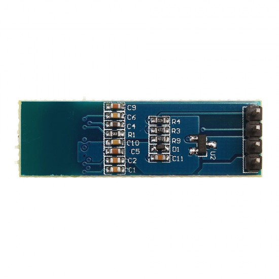 0.91 Inch 128x32 IIC I2C Blue OLED LCD Display DIY Module SSD1306 Driver IC DC 3.3V 5V