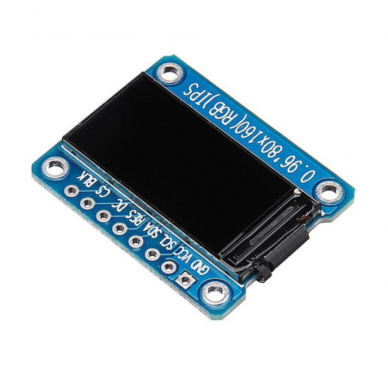 0.96 Inch 7Pin HD Color IPS Screen TFT LCD Display SPI ST7735 Module