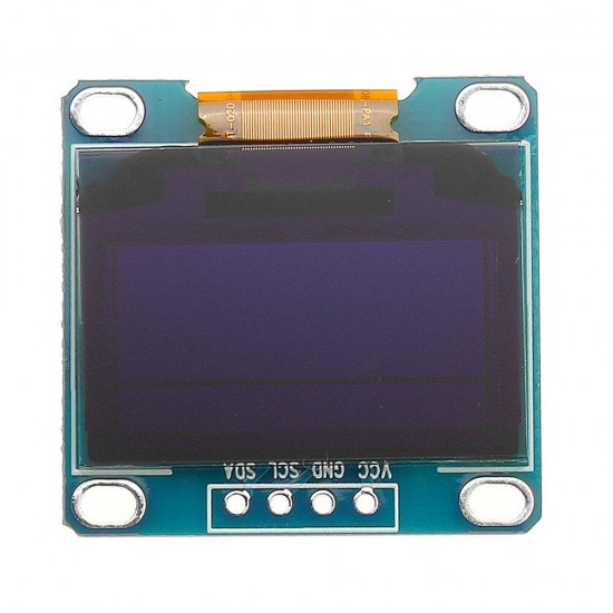 0.96 Inch 4Pin Blue Yellow IIC I2C OLED Display Module for Arduino - products that work with official Arduino boards 0.96 Inch 4Pin Blue Yellow IIC I2C OLED Display Module for Arduino - products that work with official Arduino boards