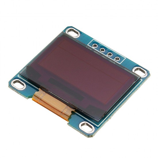 0.96 Inch 4Pin Blue Yellow IIC I2C OLED Display Module for Arduino - products that work with official Arduino boards