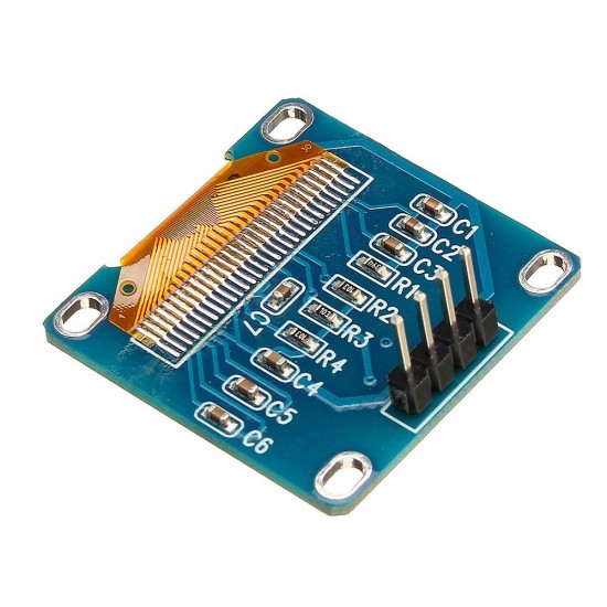 0.96 Inch 4Pin Blue Yellow IIC I2C OLED Display Module for Arduino - products that work with official Arduino boards