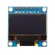 7Pin 0.96 Inch OLED Display + Transparent Shell Acrylic Case 12864 SSD1306 SPI IIC Serial LCD Screen Module