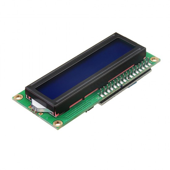 IIC / I2C 1602 Blue Backlight LCD Display Screen Module for Arduino - products that work with official Arduino boards