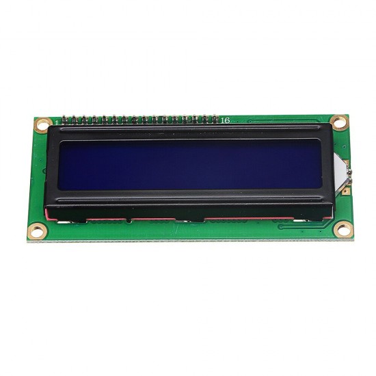 IIC / I2C 1602 Blue Backlight LCD Display Screen Module for Arduino - products that work with official Arduino boards