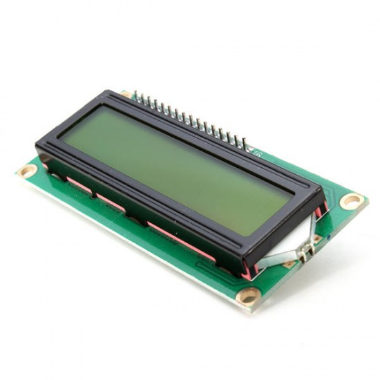 IIC/I2C 1602 Yellow-Green Backlight LCD Display Module With 2.5 Inches LCD1602 LCD Shell IIC/I2C 1602 Yellow-Green Backlight LCD Display Module With 2.5 Inches LCD1602 LCD Shell