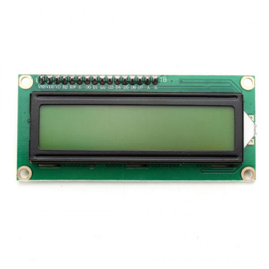 IIC/I2C 1602 Yellow-Green Backlight LCD Display Module With 2.5 Inches LCD1602 LCD Shell IIC/I2C 1602 Yellow-Green Backlight LCD Display Module With 2.5 Inches LCD1602 LCD Shell