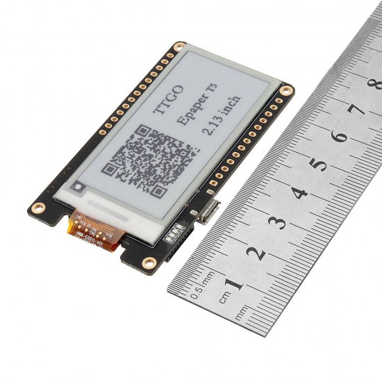 T5 V2.0 WiFi Wireless Module bluetooth Base ESP-32 ESP32 2.13 e-Paper Display Development Board T5 V2.0 WiFi Wireless Module bluetooth Base ESP-32 ESP32 2.13 e-Paper Display Development Board