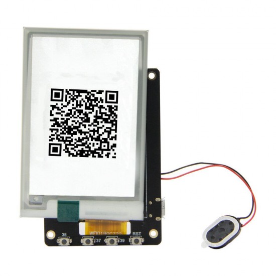 T5 V2.4 ESP32 2.7 Inch Electronic Black and White ink e-Paper Screen Module with Speaker