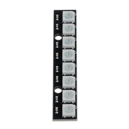Straight Board 8x 5050 RGB Cool White LED With Integrated Drivers Module