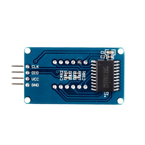 TM1637 4 Bits Digital LED Display Module 7 Segment 0.36 Inch RED Anode Tube Four Serial Driver Board