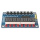 TM1638 Chip Key Display Module 8 Bits Digital LED Tube