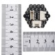 WS6812 37Pcs HEX RGB LED Hexagon LED Board with 3 GROVE Port Compatible with UI-Flow WS6812 37Pcs HEX RGB LED Hexagon LED Board with 3 GROVE Port Compatible with UI-Flow