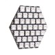 WS6812 37Pcs HEX RGB LED Hexagon LED Board with 3 GROVE Port Compatible with UI-Flow WS6812 37Pcs HEX RGB LED Hexagon LED Board with 3 GROVE Port Compatible with UI-Flow