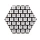 WS6812 37Pcs HEX RGB LED Hexagon LED Board with 3 GROVE Port Compatible with UI-Flow WS6812 37Pcs HEX RGB LED Hexagon LED Board with 3 GROVE Port Compatible with UI-Flow