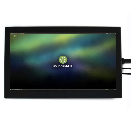 13.3 Inch V1 HDMI VGA HD Display with Tempered Glass Capacitive Touch Screen 1920x1080 for NVIDIA Jetson Nano Raspberry Pi