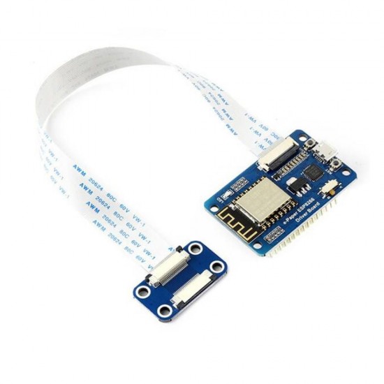 1.54 Inch Bare e-Paper Screen + Driver Board Onboard ESP8266 Module Wireless WiFi Red Black and White Display 1.54 Inch Bare e-Paper Screen + Driver Board Onboard ESP8266 Module Wireless WiFi Red Black and White Display