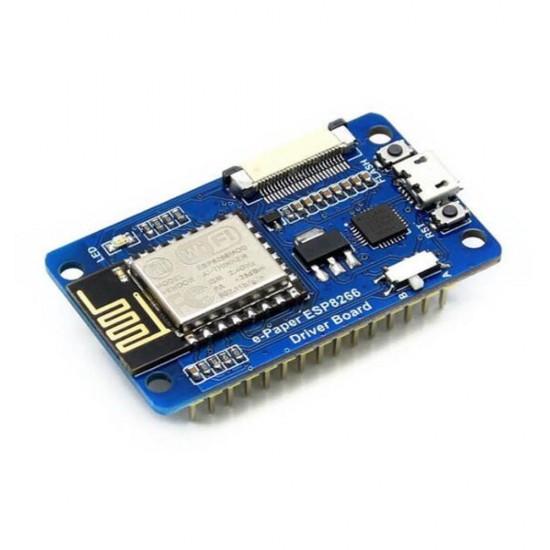 1.54 Inch Bare e-Paper Screen + Driver Board Onboard ESP8266 Module Wireless WiFi Red Black and White Display 1.54 Inch Bare e-Paper Screen + Driver Board Onboard ESP8266 Module Wireless WiFi Red Black and White Display