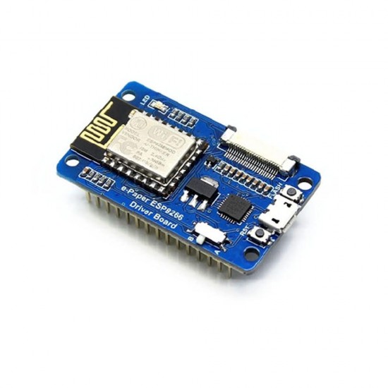 1.54 Inch Bare e-Paper Screen + Driver Board Onboard ESP8266 Module Wireless WiFi Red Black and White Display 1.54 Inch Bare e-Paper Screen + Driver Board Onboard ESP8266 Module Wireless WiFi Red Black and White Display