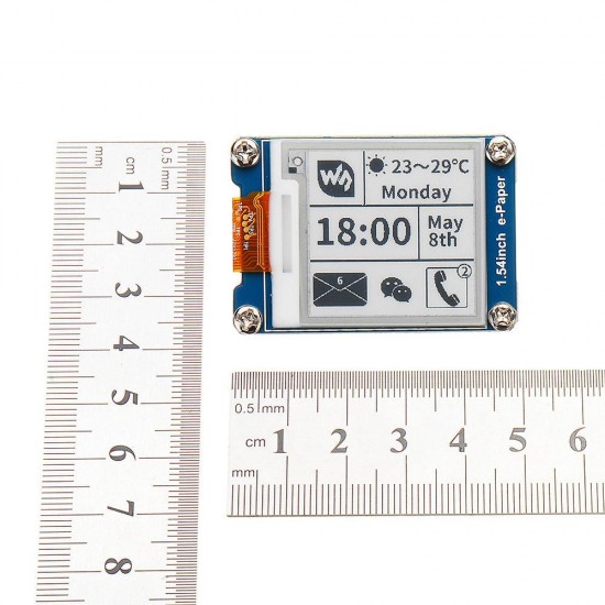 1.54 Inch E-ink Screen Display e-Paper Module Black/White SPI Support Partial Refresh For Raspberry Pi