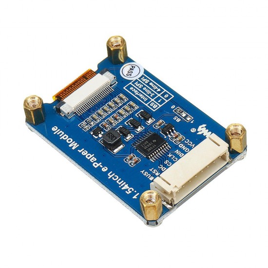 1.54 Inch E-ink Screen Display e-Paper Module Black/White SPI Support Partial Refresh For Raspberry Pi 1.54 Inch E-ink Screen Display e-Paper Module Black/White SPI Support Partial Refresh For Raspberry Pi