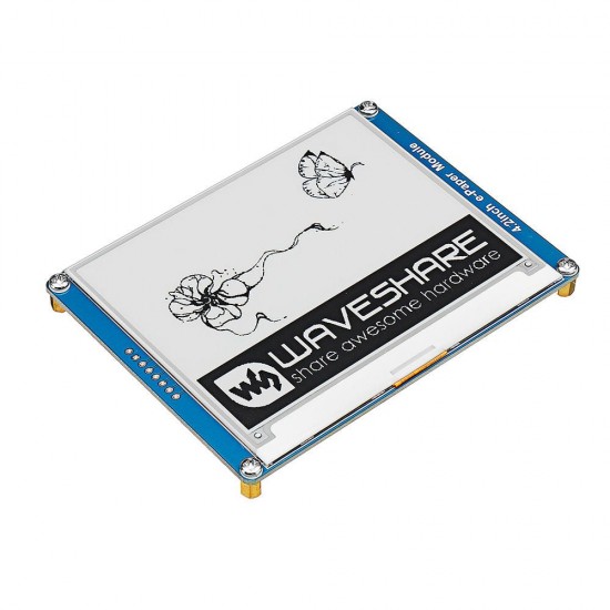 4.2 Inch E-ink Screen Display e-Paper Module SPI Interface Black/White For Raspberry Pi 4.2 Inch E-ink Screen Display e-Paper Module SPI Interface Black/White For Raspberry Pi