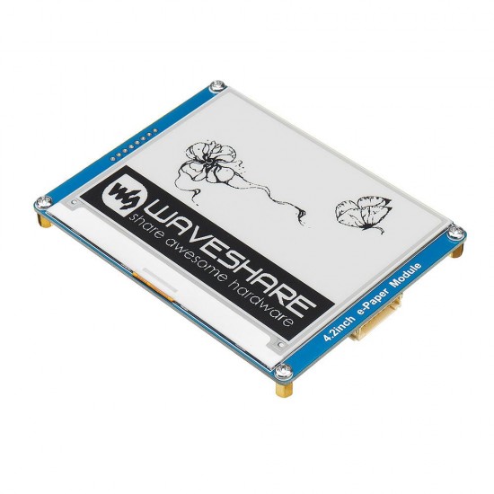 4.2 Inch E-ink Screen Display e-Paper Module SPI Interface Black/White For Raspberry Pi 4.2 Inch E-ink Screen Display e-Paper Module SPI Interface Black/White For Raspberry Pi