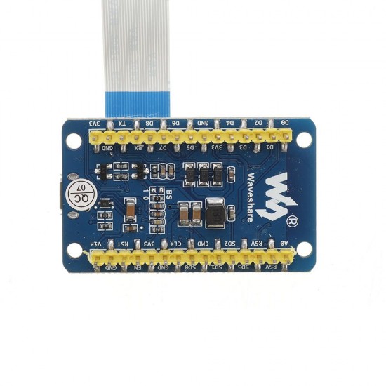 7.5 Inch Bare e-Paper Screen + Driver Board Onboard ESP8266 Module Wireless WiFi Yellow Black and White Display