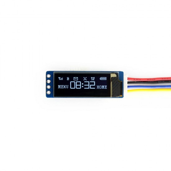 0.91 inch White OLED Module Expansion Board LCD Screen I2C Interface SSD1306 128x32 3.3V 0.91 inch White OLED Module Expansion Board LCD Screen I2C Interface SSD1306 128x32 3.3V