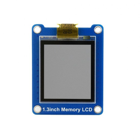 1.3 inch Black and White Memory SPI LCD Display with Internal Memory 144x168 For STM32