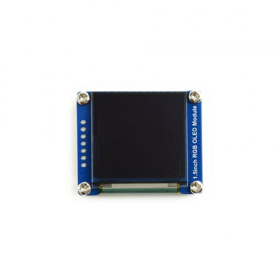 1.5 inch RGB OLED Display Expansion Board 128x128 65K Color SPI Communication Compatible with Jetson Nano