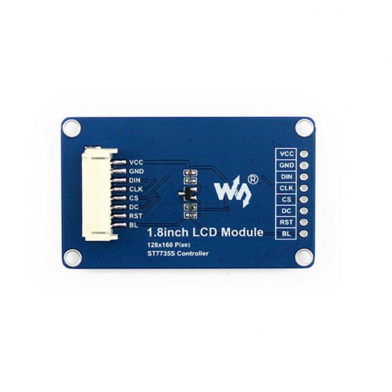 1.8 inch Color LCD Display 128x160 Resolution SPI Interface 65K Color 1.8inch LCD Module