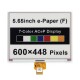 5.65 Inch ACeP 7-Color E-Paper E-Ink Raw Display 600x448 Without PCB SPI Paper-like Bare Screen