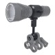 18650/26650/32650 Battery Diving Flashlight Photography Bracket Arm Clamp Support 18650/26650/32650 Battery Diving Flashlight Photography Bracket Arm Clamp Support