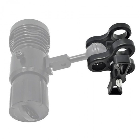 3-Hole Underwater Butterfly Clip Bracket Holder for Diving Light Arms Camera Arm Diving Flashlight 3-Hole Underwater Butterfly Clip Bracket Holder for Diving Light Arms Camera Arm Diving Flashlight
