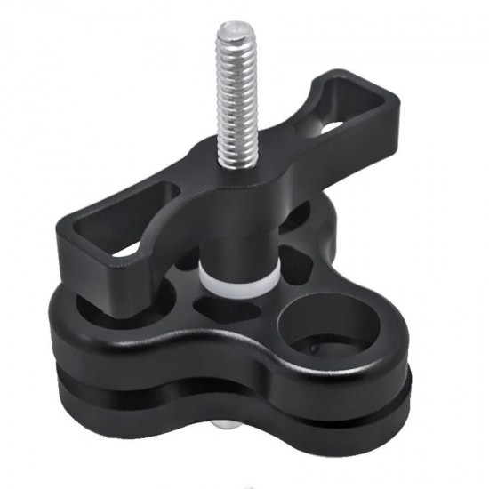3-Hole Underwater Butterfly Clip Bracket Holder for Diving Light Arms Camera Arm Diving Flashlight 3-Hole Underwater Butterfly Clip Bracket Holder for Diving Light Arms Camera Arm Diving Flashlight