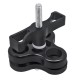 3-Hole Underwater Butterfly Clip Bracket Holder for Diving Light Arms Camera Arm Diving Flashlight 3-Hole Underwater Butterfly Clip Bracket Holder for Diving Light Arms Camera Arm Diving Flashlight