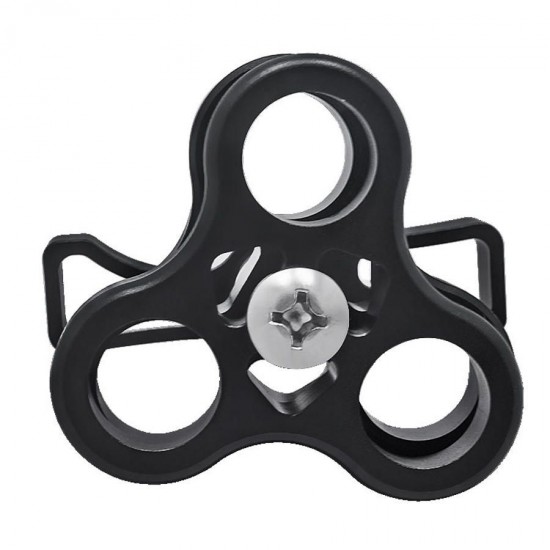 3-Hole Underwater Butterfly Clip Bracket Holder for Diving Light Arms Camera Arm Diving Flashlight 3-Hole Underwater Butterfly Clip Bracket Holder for Diving Light Arms Camera Arm Diving Flashlight
