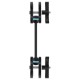 3/5/8 inch Double Ball Diving Flashlight Extend Bracket Arm Butterfly Hole Clamp Mounting Support 3/5/8 inch Double Ball Diving Flashlight Extend Bracket Arm Butterfly Hole Clamp Mounting Support