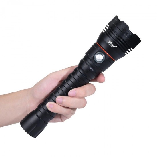 A28 XHP70.2 LED 4000LM 4 Modes 100m Underwater Outdoor Portable LED Diving Flashlight 18650 Battery