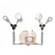 Z11 53mm 3-hole Butterfly Bracket for Diving Flashlight Z11 53mm 3-hole Butterfly Bracket for Diving Flashlight