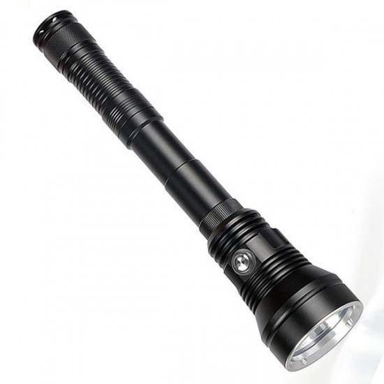 XHP70.2 6800 Lumens Diving Flashlight 26650 Battery 5 Modes IPX8 Waterproof Work Light Camping Hunting Travel