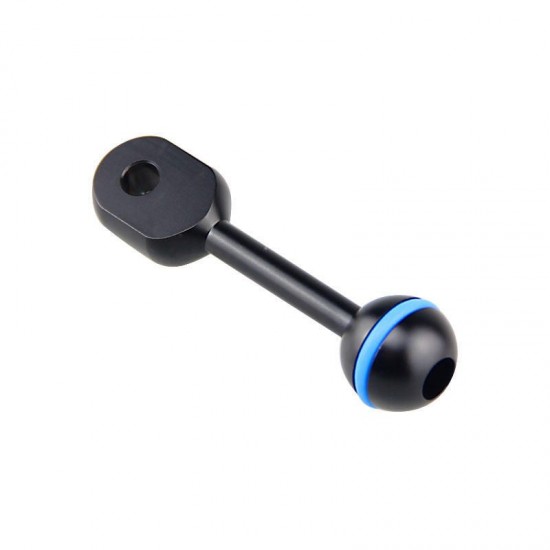 C03 Φ25.4 3inch Single Ball Head Connecting Bracket Support for Diving Light Diving Flashlight Arm Camera Dive